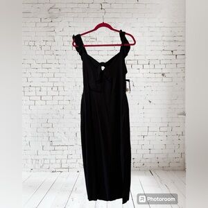 BILLABONG Women’s Long Black Dress